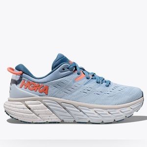 Women's HOKA Gaviota 4 Running Shoes Light Blue Fog/Plein Air